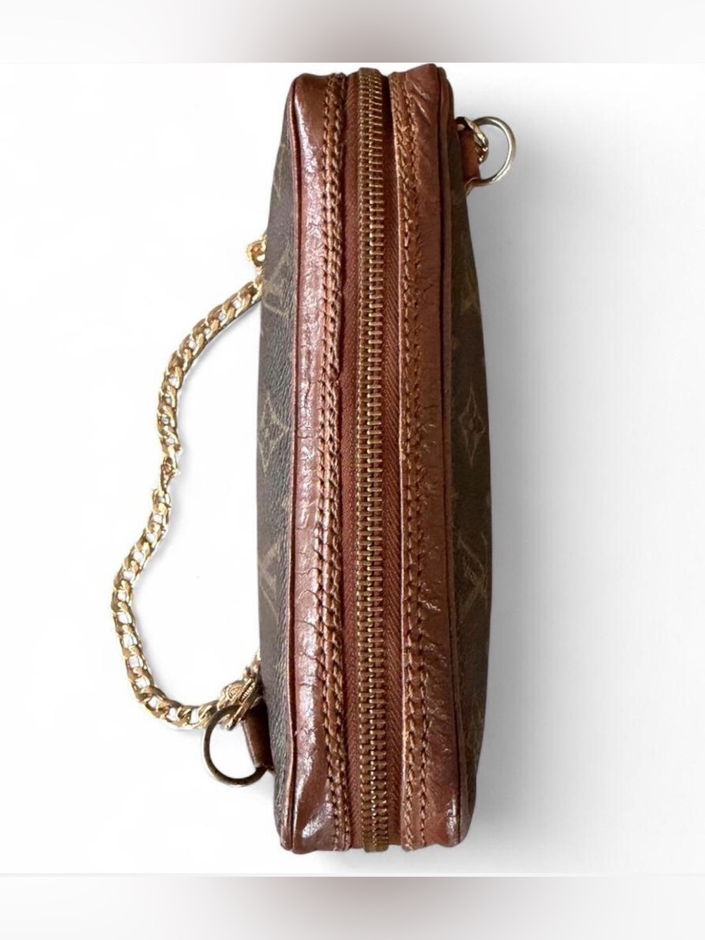 Louis Vuitton Pochette Marly Bandoulière with LV Key Holder Bundle. Comes w/ COA - Picture 9 of 17